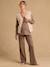 3-piece maternity pyjamas taupe 