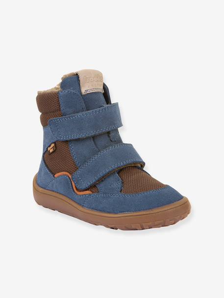 Barefoot TEX WINTER FRODDO children's winter boots black+bordeaux red+denim blue+lilac+night blue+olive+slate grey+violet 