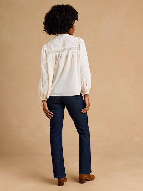 Maternity flare jeans deep blue 
