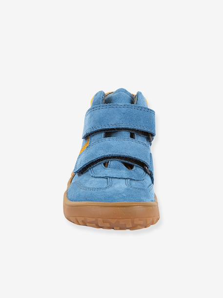 Barefoot MOTION TEX trainers by Froddo for kids denim blue+lilac 