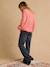 Buttoned maternity and nursing cardigan dusky pink 