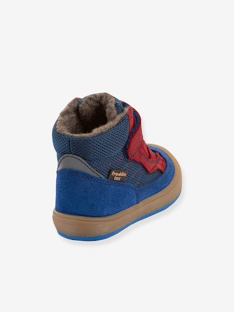 Boots OLLIE LUMI WOOL TEX Froddo for kids blue+bordeaux red+multicoloured 