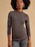 Pack of 2 maternity roll-neck tops ecru 