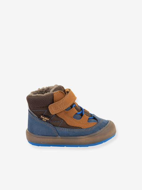 Boots OLLIE LUMI WOOL TEX Froddo for kids blue+bordeaux red+multicoloured 