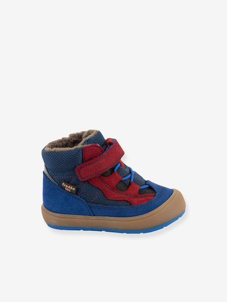 Boots OLLIE LUMI WOOL TEX Froddo for kids blue+bordeaux red+multicoloured 