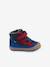Boots OLLIE LUMI WOOL TEX Froddo for kids blue+bordeaux red+multicoloured 