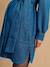 Maternity and nursing shirt dress stone 