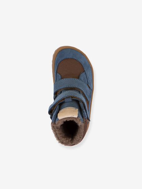 Barefoot TEX WINTER FRODDO children's winter boots black+bordeaux red+denim blue+lilac+night blue+olive+slate grey+violet 