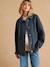 Short maternity coat mouse grey 