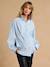 Maternity and nursing shirt Suzanne sky blue 