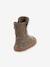 Barefoot TEX SUEDE FRODDO children's boots black+bordeaux red+bronze+gold+grey+printed beige 