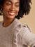 Maternity and nursing jumper Louise taupe 