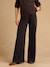 Maternity lurex trousers chocolate 