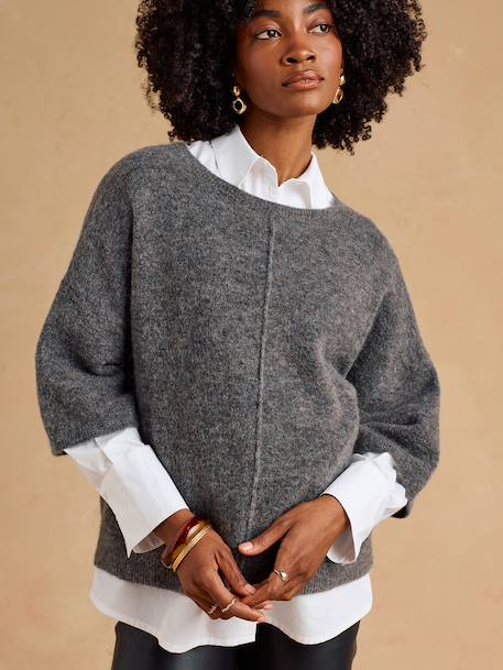 Maternity jumper Mia chocolate 