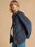 Short maternity coat mouse grey 