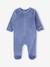 Pack of 3 baby sleepsuits with back opening marl beige+marl grey+sage green 
