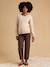 Maternity and nursing jumper Colette marl beige 