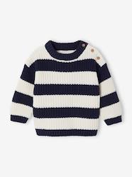 Baby-Striped jumper for baby boys