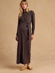 Long maternity dress