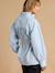 Maternity and nursing shirt Suzanne sky blue 