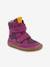 Barefoot TEX WINTER FRODDO children's winter boots black+bordeaux red+denim blue+lilac+night blue+olive+slate grey+violet 