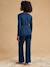 3-piece maternity and nursing pyjamas navy blue 