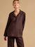 Maternity pyjamas chocolate 
