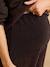 Maternity lurex trousers chocolate 