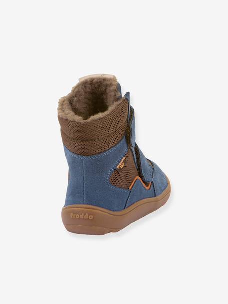 Barefoot TEX WINTER FRODDO children's winter boots black+bordeaux red+denim blue+lilac+night blue+olive+slate grey+violet 