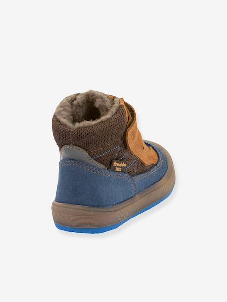 Boots OLLIE LUMI WOOL TEX Froddo for kids blue+bordeaux red+multicoloured 