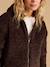 Adaptive & Reversible Padded Jacket, for Maternity & Babywearing by ENVIE DE FRAISE chocolate+khaki 