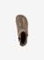 Barefoot TEX SUEDE FRODDO children's boots black+bordeaux red+bronze+gold+grey+printed beige 