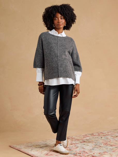 Maternity jumper Mia chocolate 