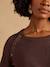 ENVIE DE FRAISE maternity knitted dress black+chocolate 