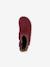 Barefoot boots for girls BAREFOOT ZERU TEX FRODDO blush+bordeaux red+fuchsia 