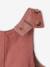 Baby girls sweatshirt and pinafore shorts set old rose 