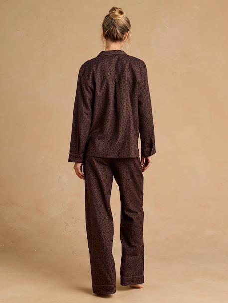 Maternity pyjamas chocolate 