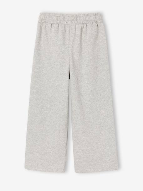 Pack of 2 wide-leg trousers for boys grey 