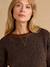 Maternity and nursing jumper Clara chocolate 