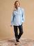 Maternity and nursing shirt Suzanne sky blue 