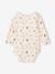 Pack of 5 long-sleeved bodysuits for baby cappuccino 
