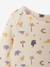 Pack of 5 long-sleeved bodysuits for baby cappuccino 