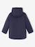 3-in-1 detachable parka for girls blush+navy blue 
