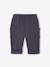 Fleece-lined trousers for baby boys anthracite+olive 