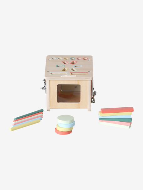 Wooden shape and colour sorting game FSC® 100% wood 