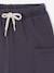Fleece-lined trousers for baby boys anthracite+olive 