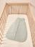 Corduroy baby sleep bag clay beige+sage green 