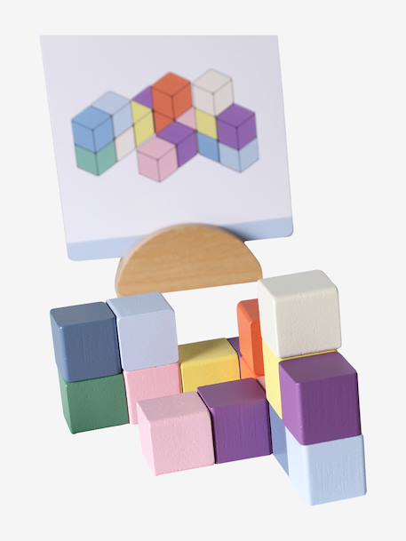 FSC® 100% wooden quick construction game multicoloured 