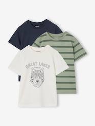 -Pack of 3 short-sleeved t-shirts