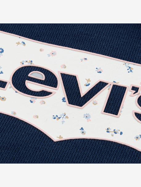 Floral batwing sweatshirt by LEVI'S navy blue 